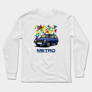 mini metro transparent illustration Long Sleeve T-Shirt